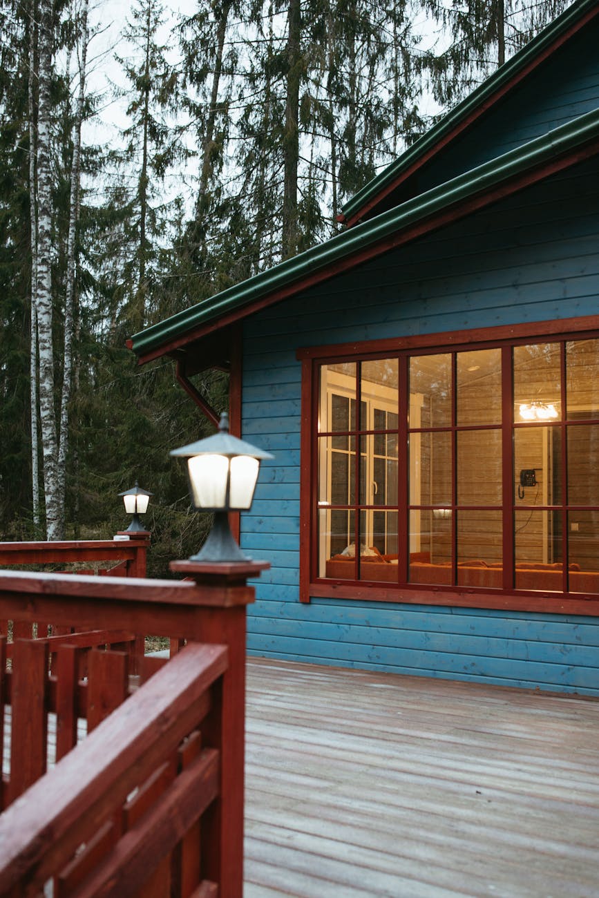 Misty Forest Cabin Adult Selfie Portrait ChatGPT Image Prompt modern source selfie example 2