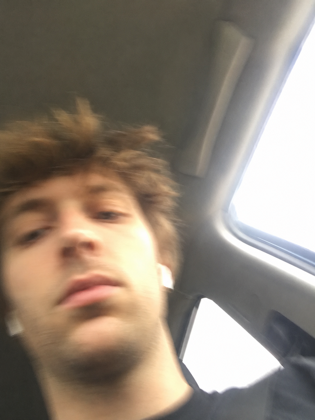 Accidental iPhone snapshot selfie prompt result image