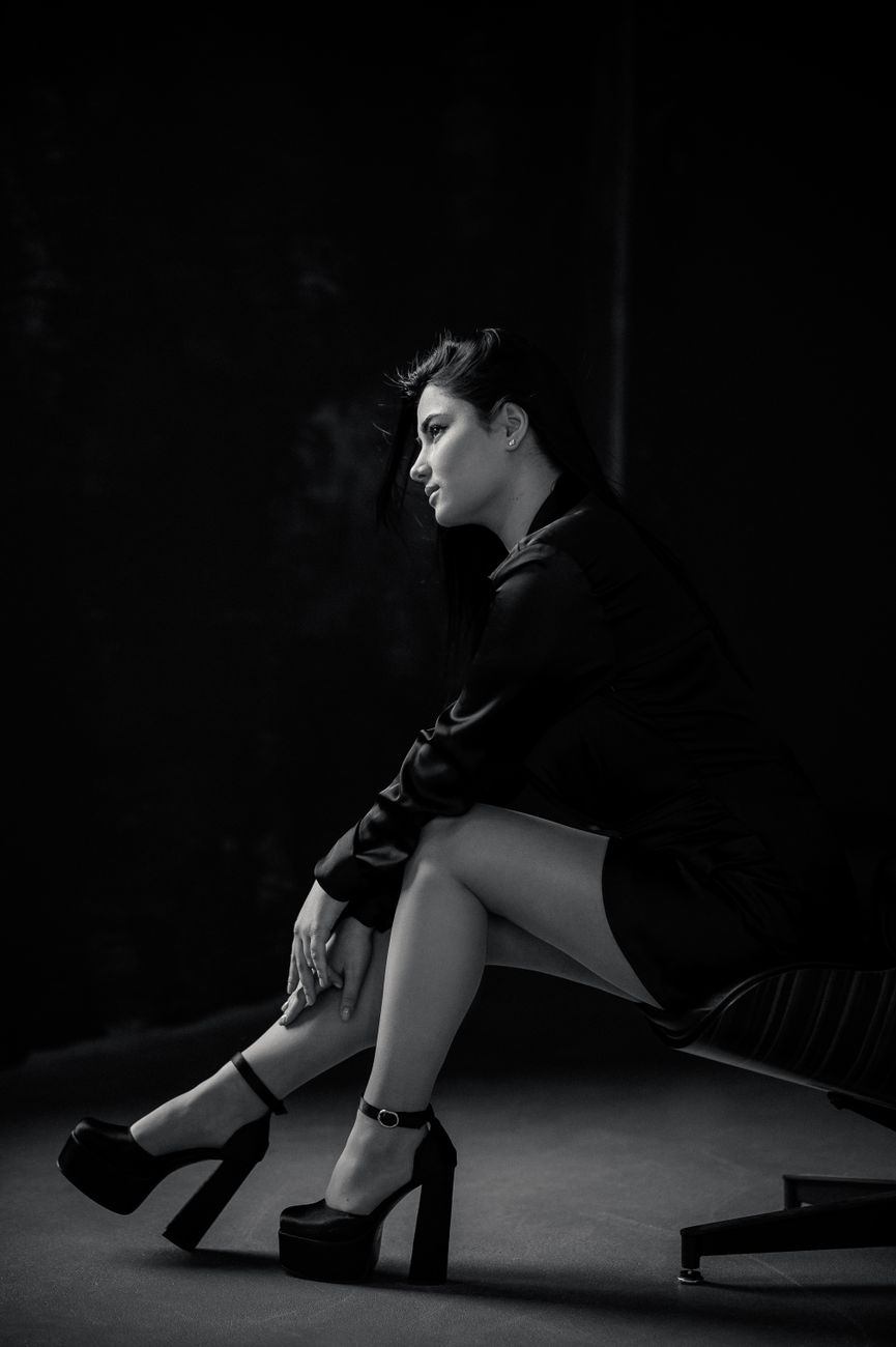 Luxury Perfume Campaign Portrait Prompt stock source reference example 3