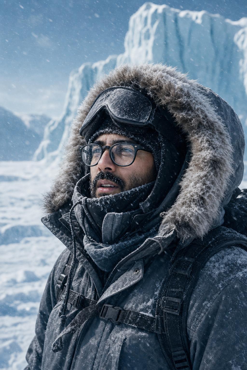 Arctic Explorer Survival Portrait Prompt generated result example 3