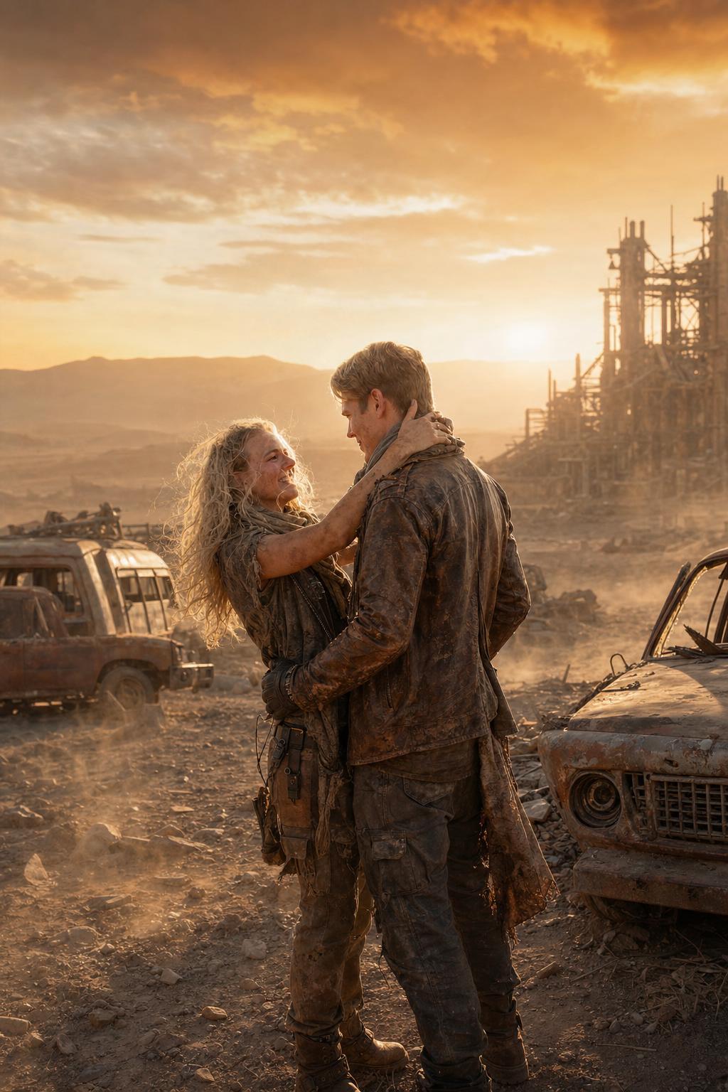 Post-Apocalyptic Desert Survivor Prompt generated result example 3