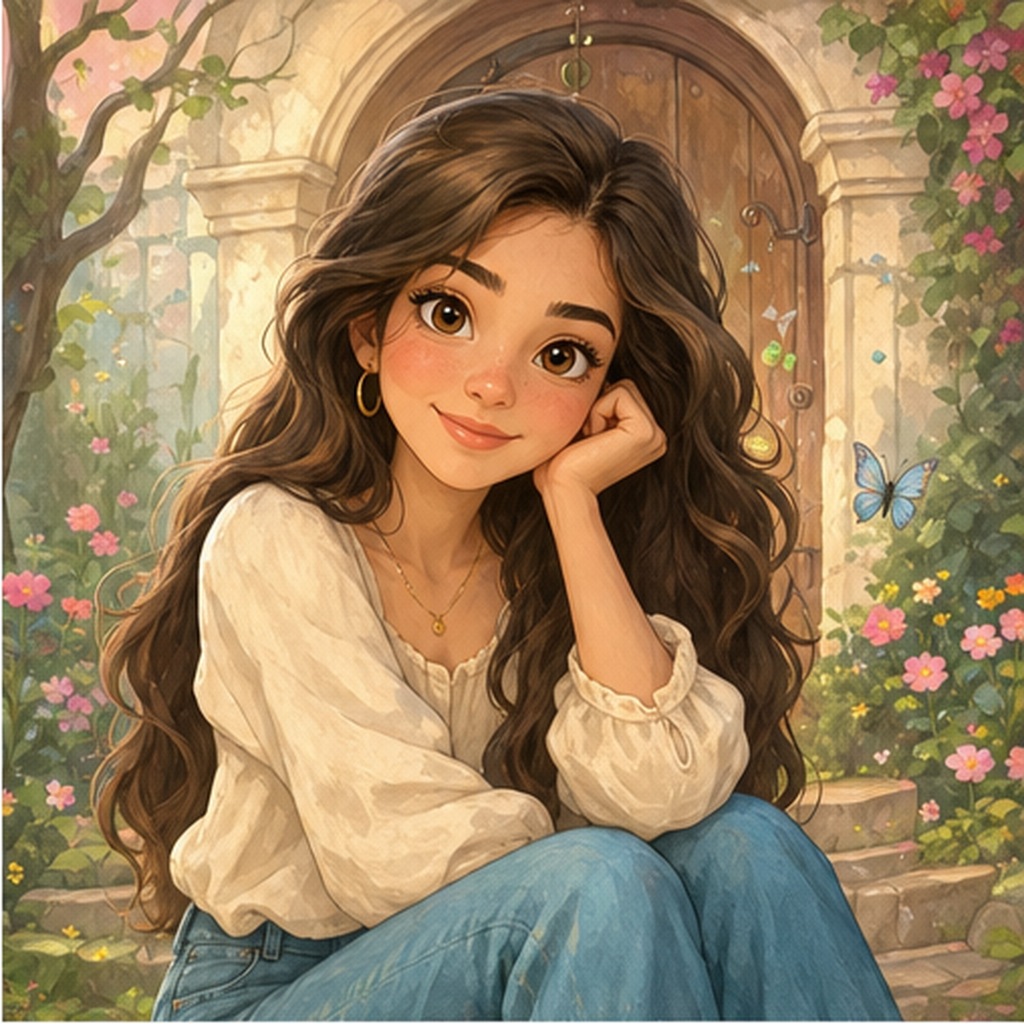 Whimsical Storybook Character Prompt Example 1 after image