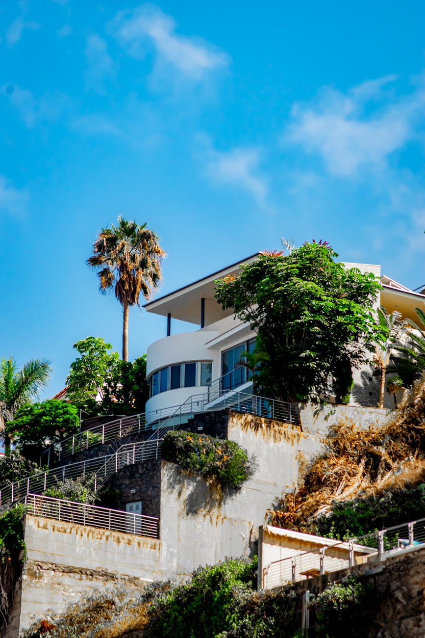 Luxury Villa Selfie Portrait ChatGPT Image Prompt Example 2 before image