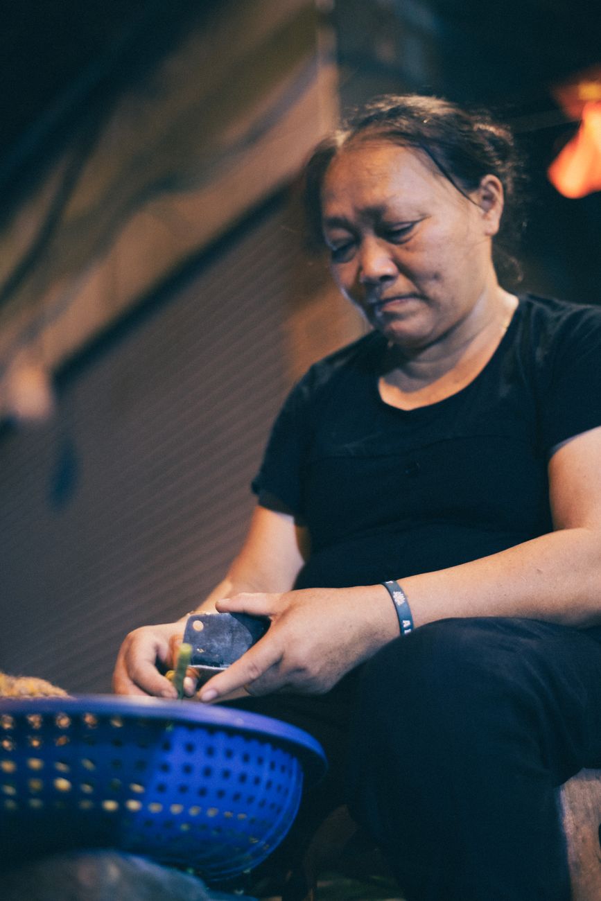 Street Food Night Market Portrait Prompt source portrait example 1
