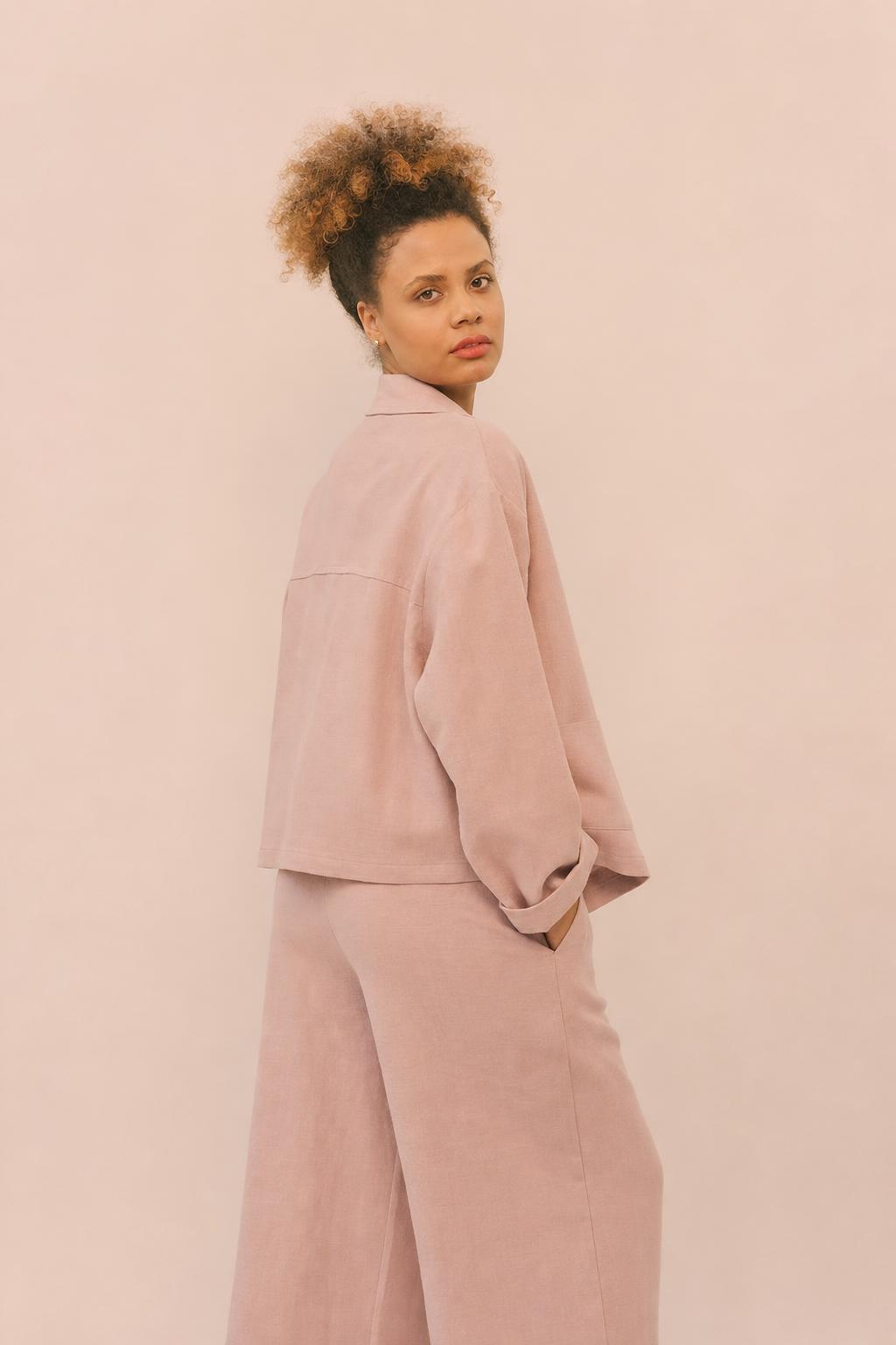 Rear View Minimal Studio AI Selfie Prompt for Realistic Portraits generated result example 2