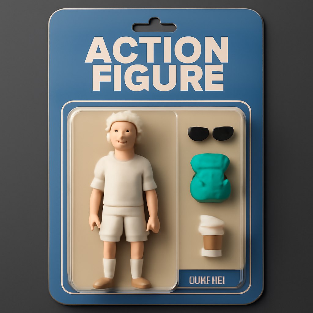 Toy Action Figure Blister Pack Example 1 after result