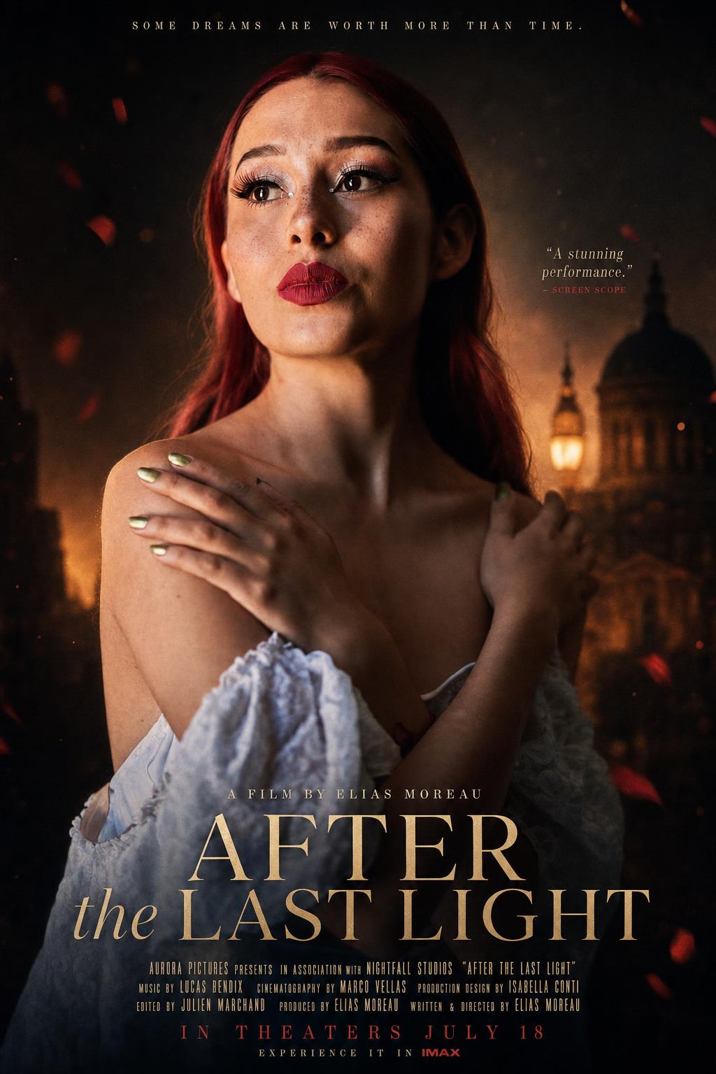Cinematic Movie Poster Portrait Prompt Example 1 after result