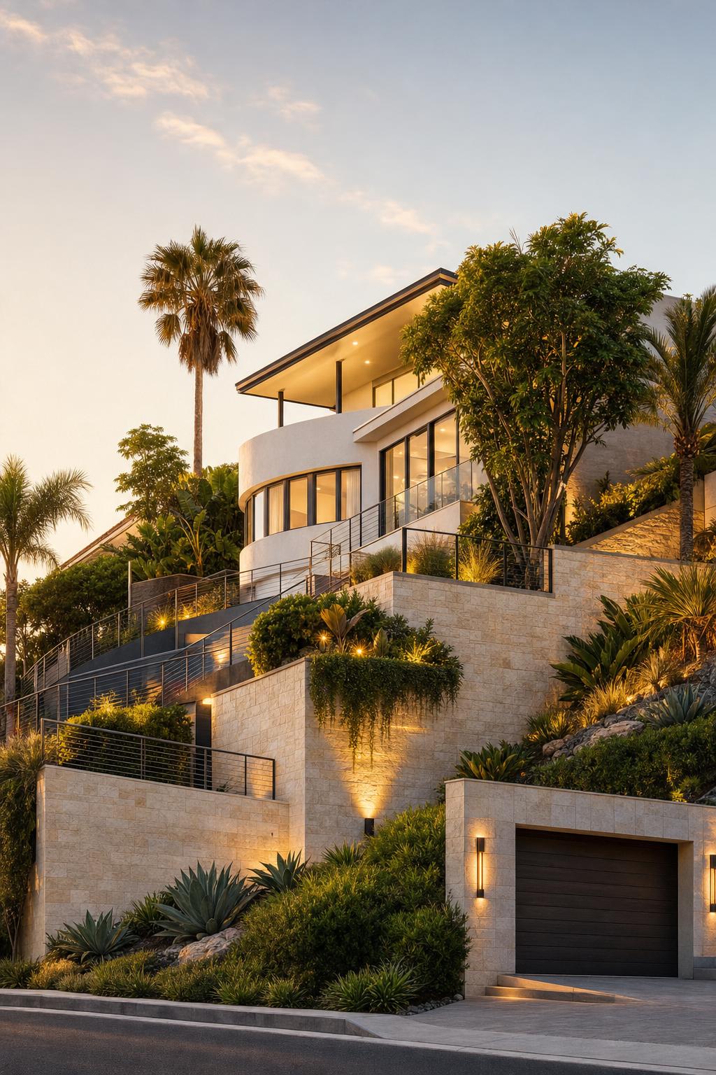 Luxury Villa Selfie Portrait ChatGPT Image Prompt Example 2 after result