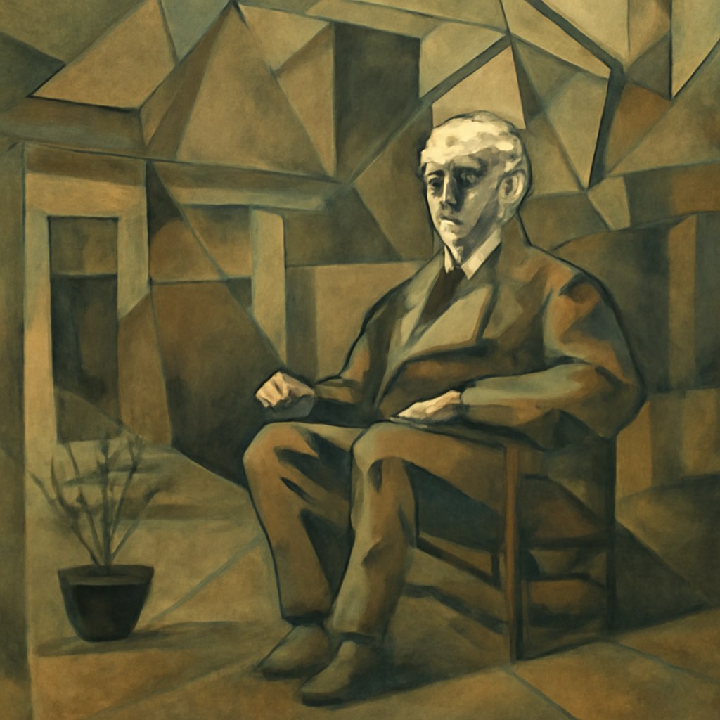 Cubist Portrait Prompt generated result