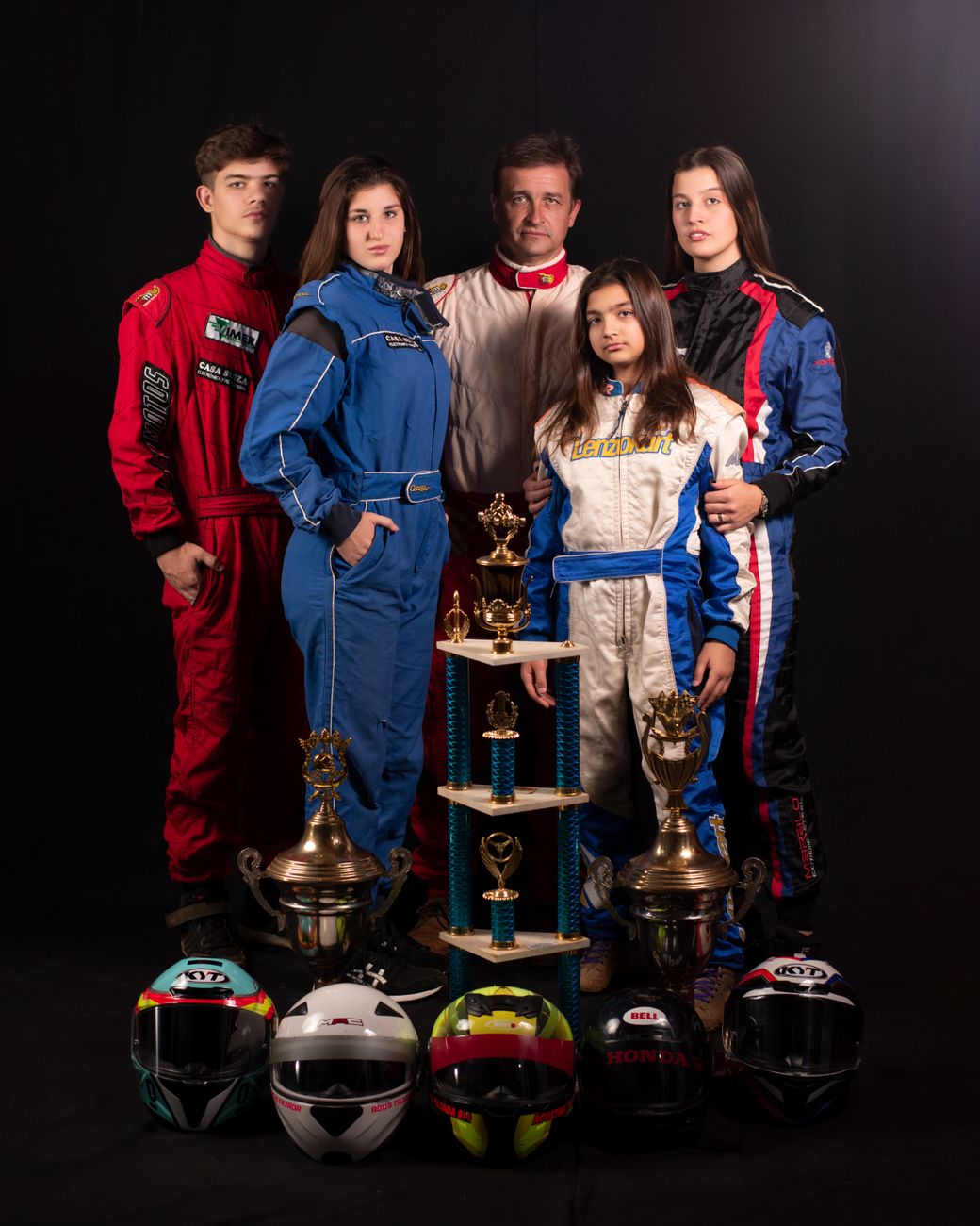 Formula Racing Champion Portrait Prompt stock source reference example 2