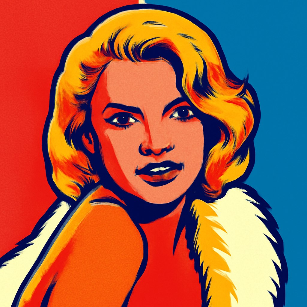 Pop Art Portrait Prompt Example 2 after result