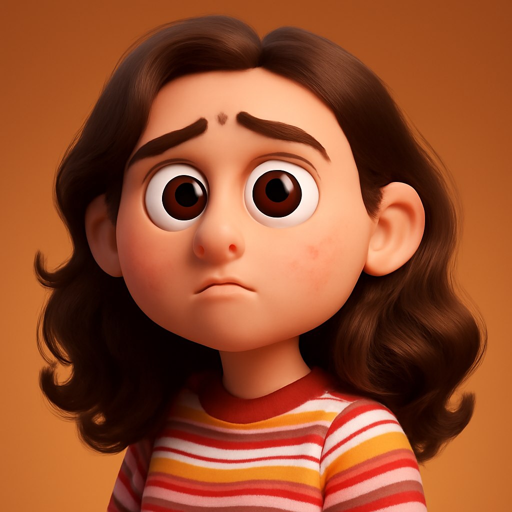 3D Caricature Portrait Prompt Example 1 after result