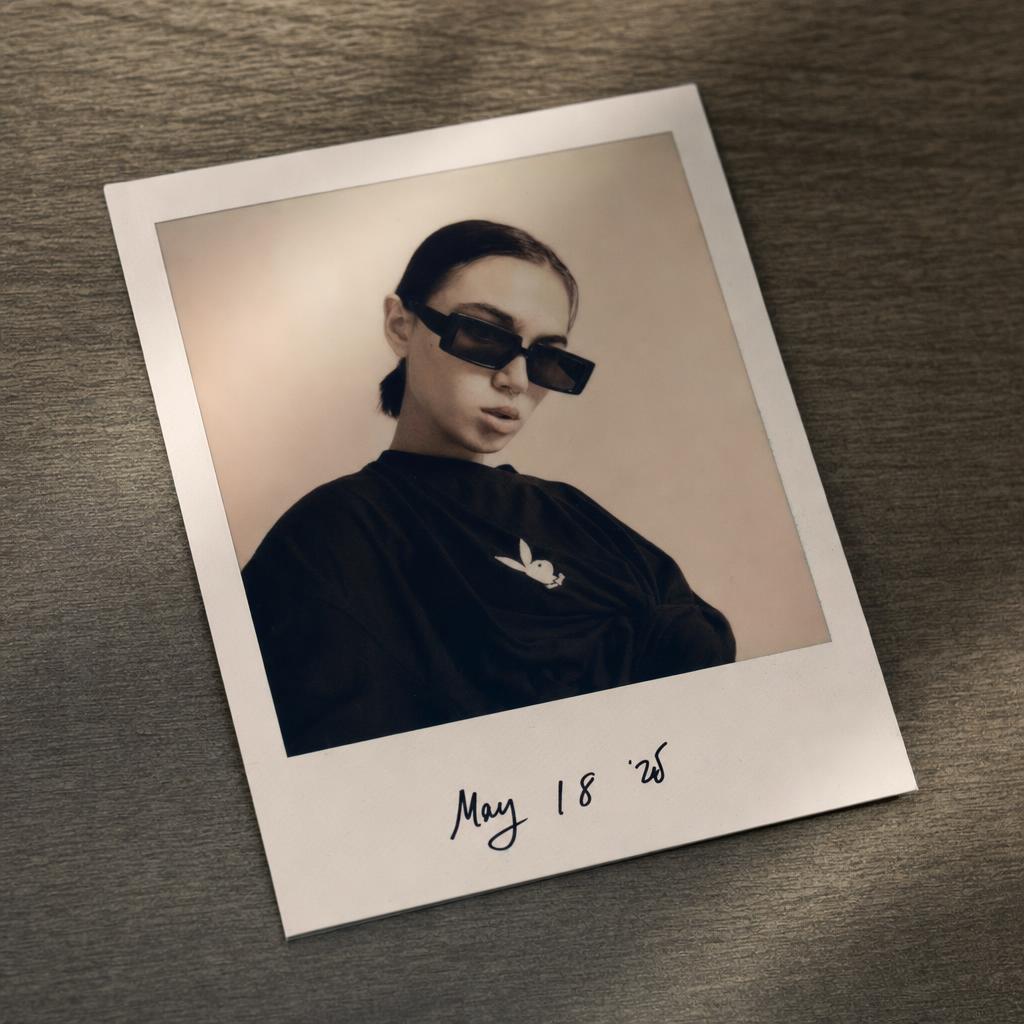 Realistic Polaroid on Table Photo Prompt Example 1 after result