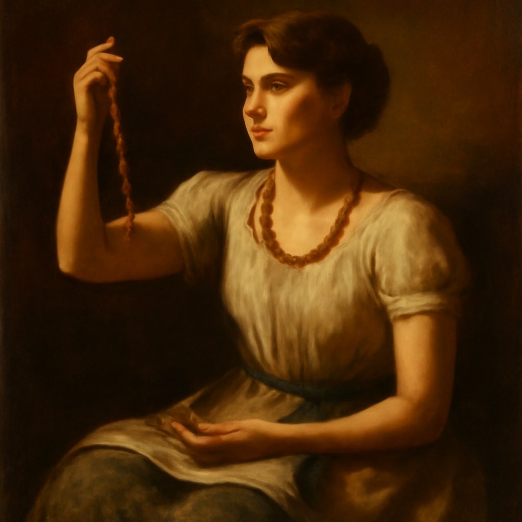 Classical Chiaroscuro Portrait Prompt generated result example 3