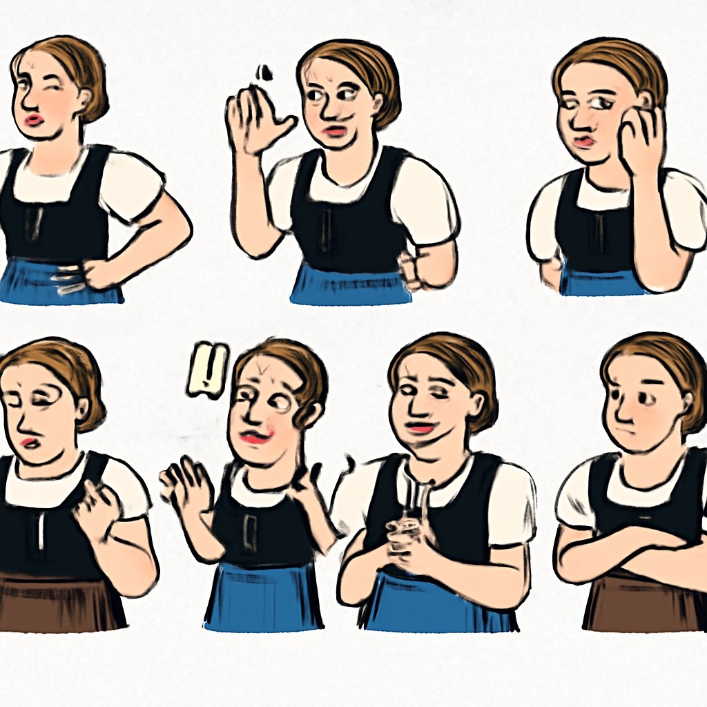 Custom Sticker Set Prompt generated result example 1