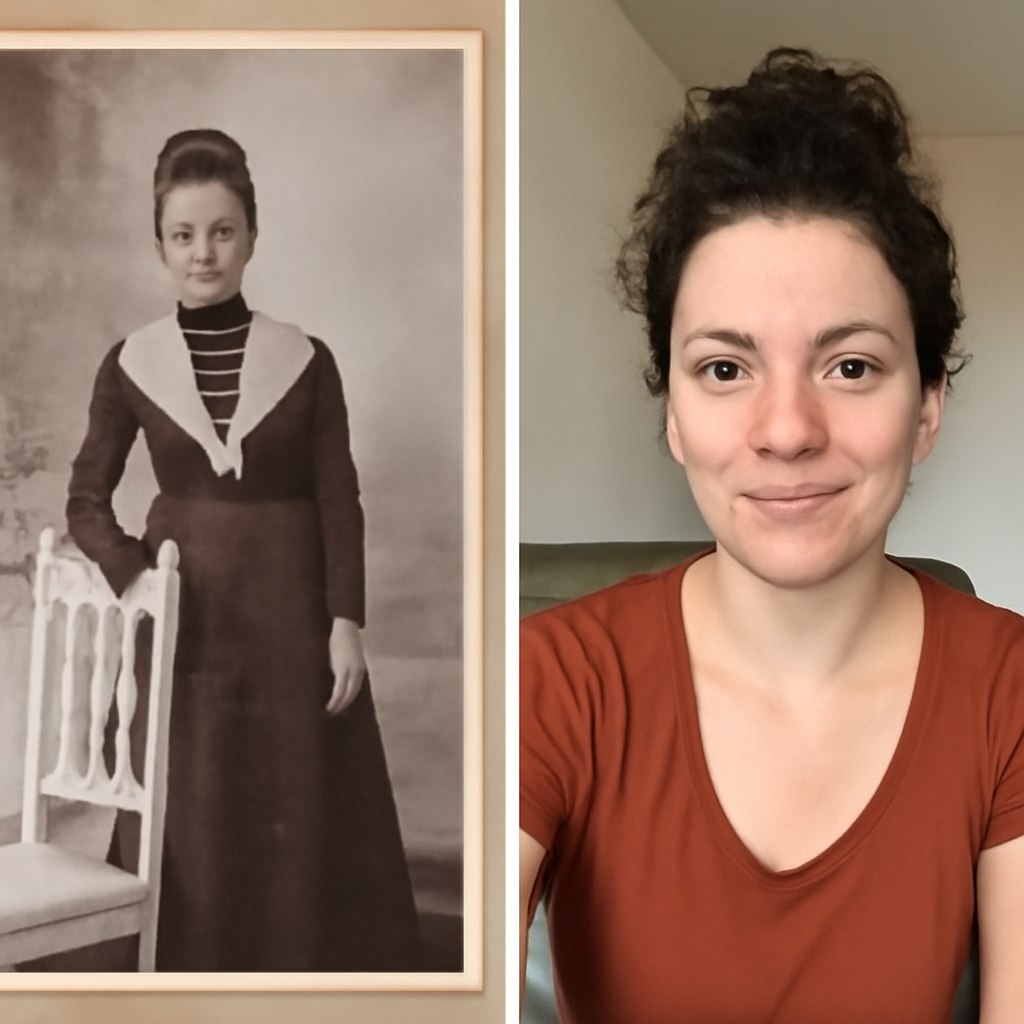 Structured Selfie Portrait Prompt generated result example 3