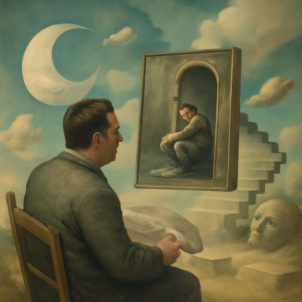 Surreal Dream Photo Artwork Prompt generated result example 1