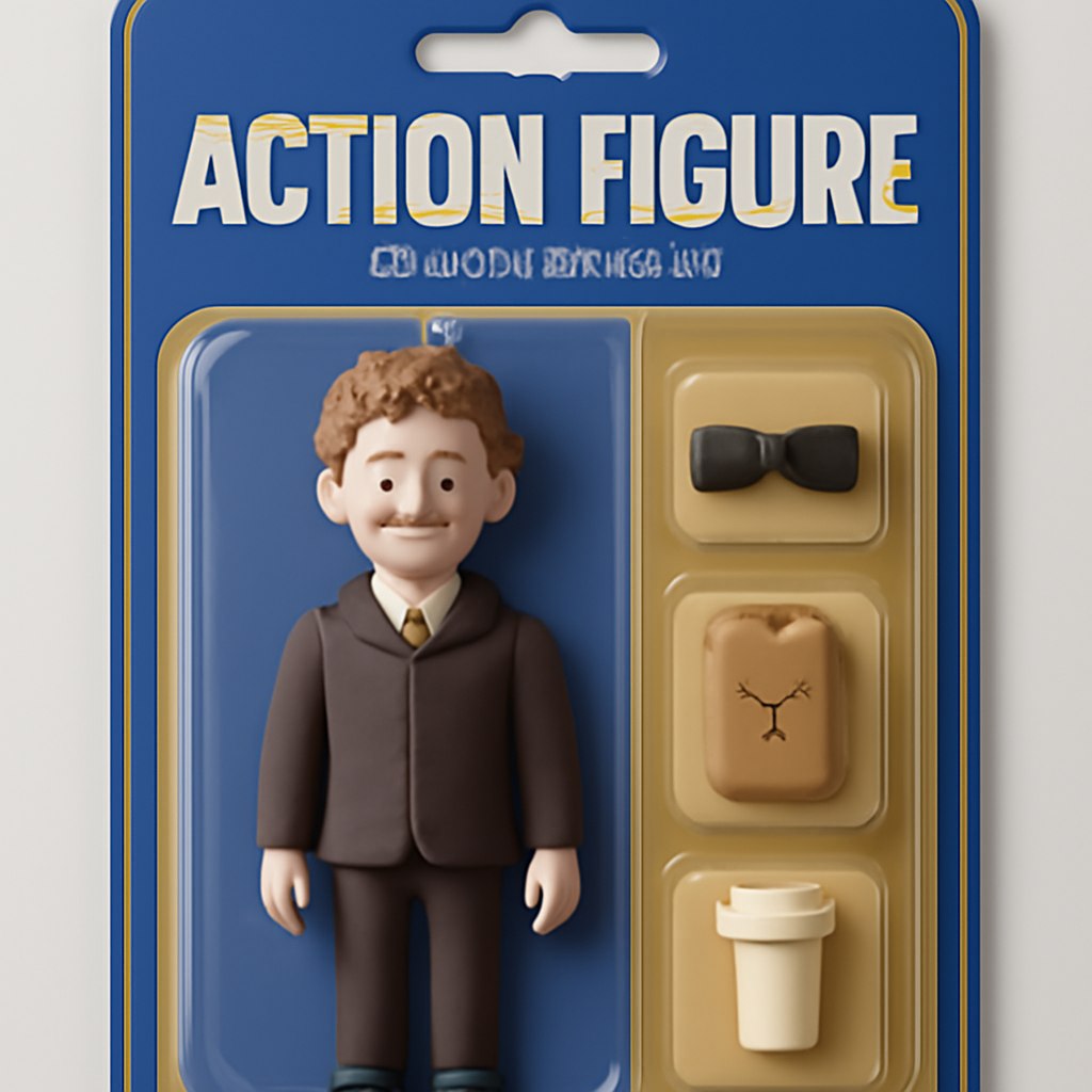 Toy Action Figure Blister Pack generated result example 3